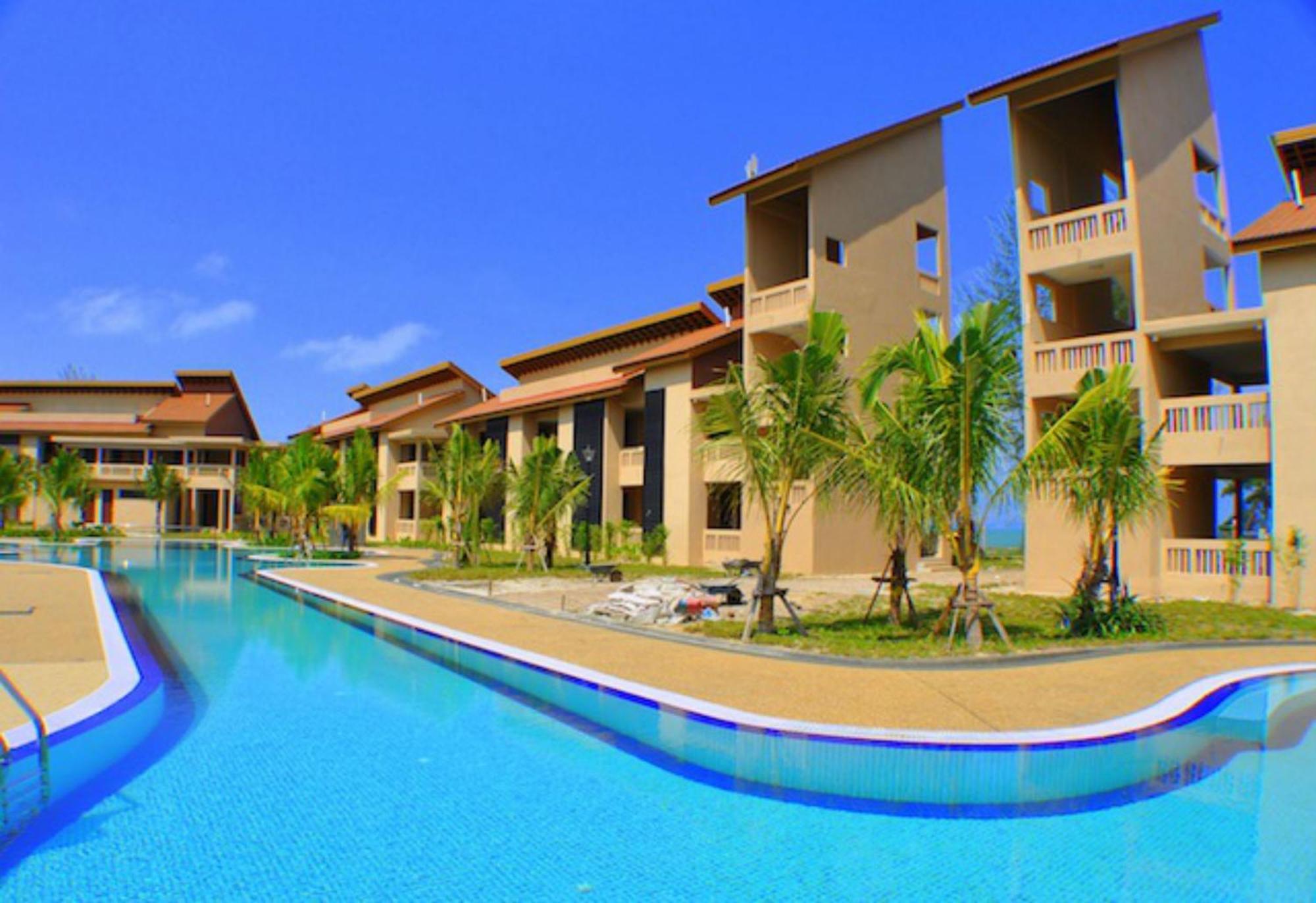 Hotel Felda Residence Tanjung Leman Jemaluang Exteriör bild